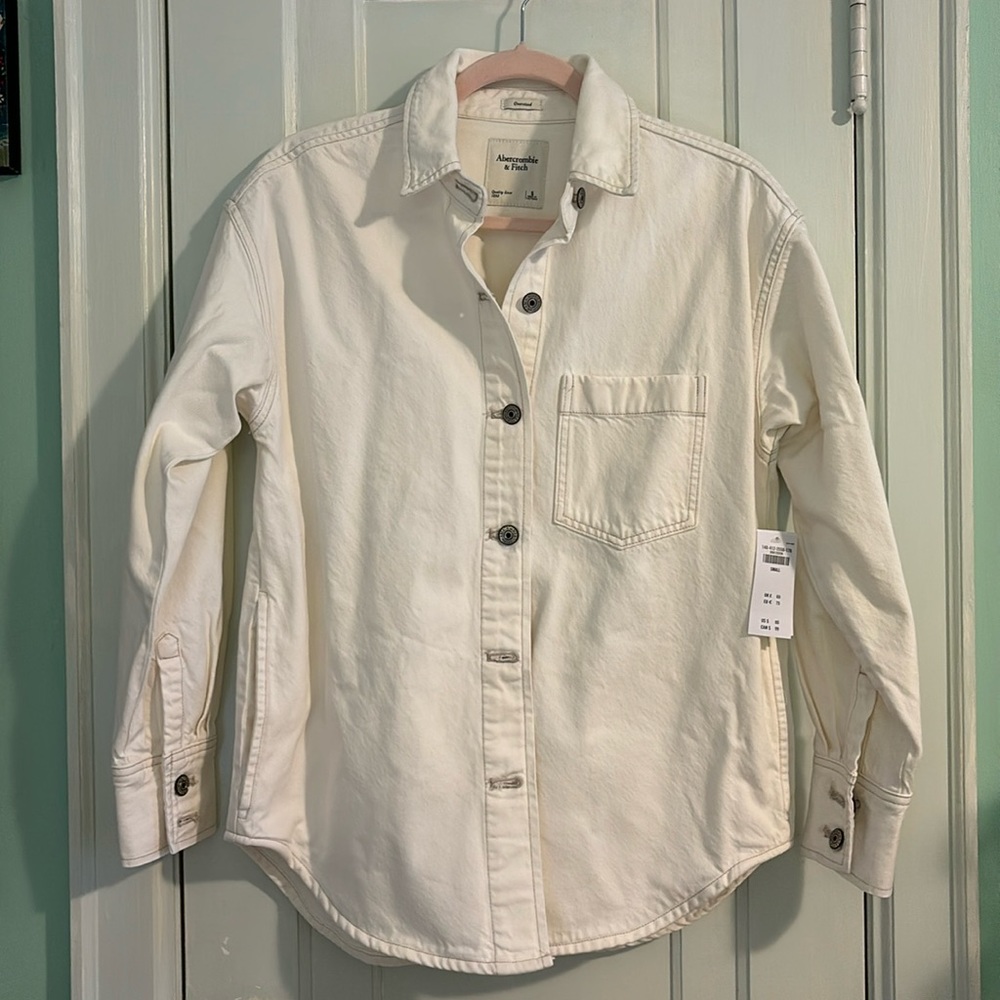 Abercrombie & Fitch Denim Button Shirt